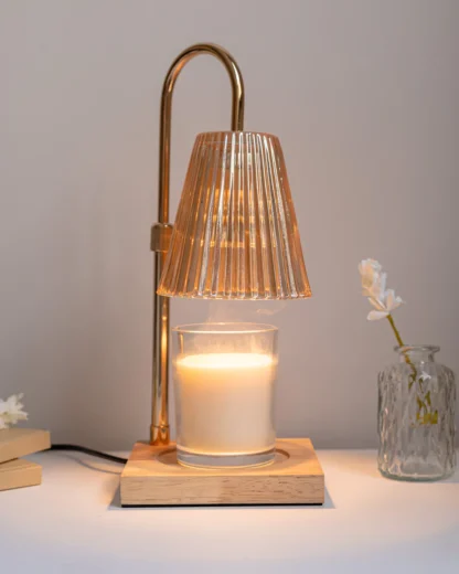 candeeiro aquecedor de velas flamingueo candle warmer utilização segura de velas