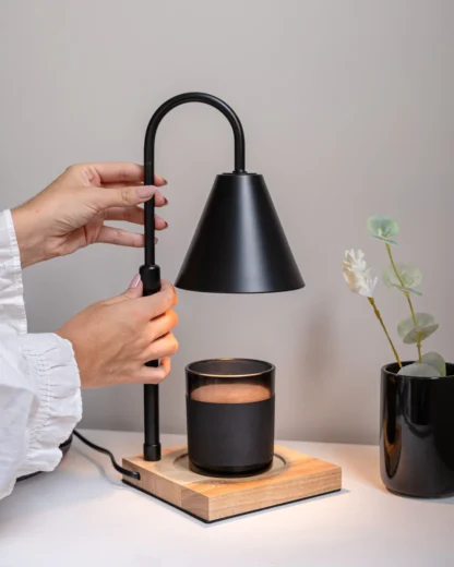 candeeiro aquecedor de velas flamingueo candle warmer utilização segura de velas