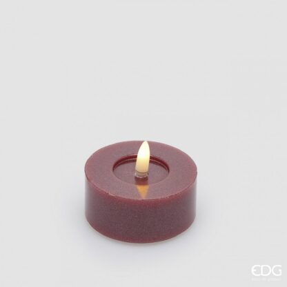 CANDLE LED GLITTER SR 2PCS H.3 D.7 IP20 C5 Cod. 6100317A448