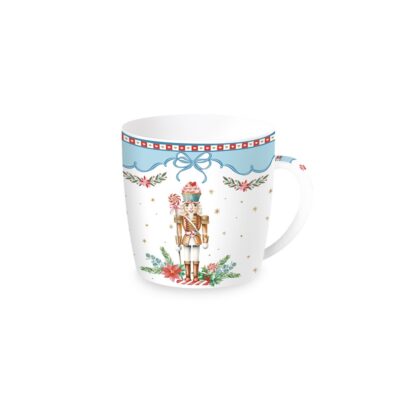 Caneca 350ml + lata Sweet Christmas - Azul Nutcracker: EasyLife