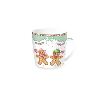 Caneca 350ml + lata Sweet Christmas - Verde Biscoitos: EasyLife