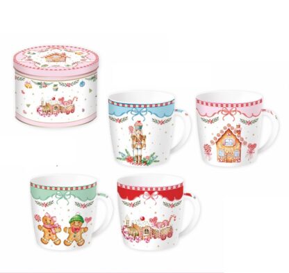 Caneca 350ml + lata Sweet Christmas - Azul Nutcracker: EasyLife - Image 2