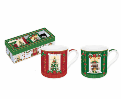Conjunto 2 Canecas 300ml Festiv Avenue: Easylife