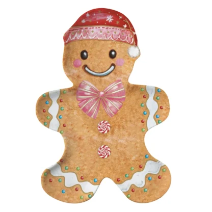 Prato formato Biscoito Gingerbread Sweet Christmas: Easylife - Image 2