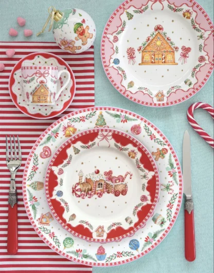 Prato Refeição 27cm Sweet Christmas: Easylife - Image 2