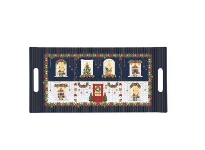 Tabuleiro estreito 40X19cm Festive Avenue: Easylife