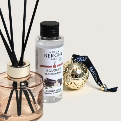Coffret Pequenos Tesouros Pomelis: Mikado + peça decorativa Splendeur Vanillée