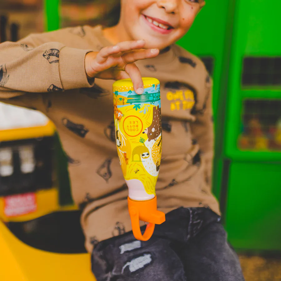 Garrafas térmicas Garrafa térmica Cool Bottles Jungle Park 260ml Ref: 8436583303184