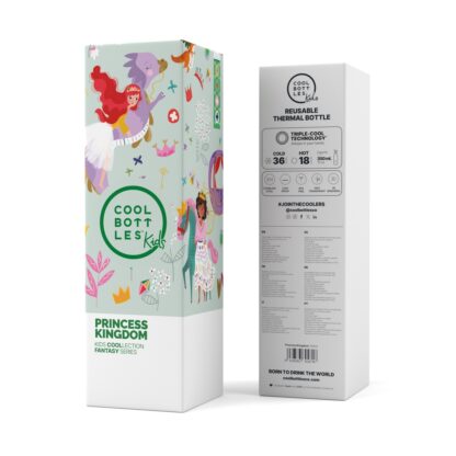 Garrafa térmica 350ml Cool Bottles Princess Kingdom - Image 4