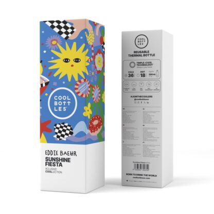 Garrafas térmicas Garrafa térmica Cool Bottles Sunshine Fiesta 500ml Ref: 8436583304754