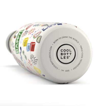 Garrafa térmica 500ml Cool Bottles Good Vibes - Image 3
