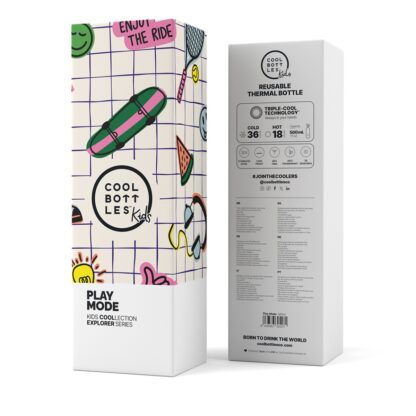 Garrafa térmica 500ml Cool Bottles Kids Play Mode - Image 4
