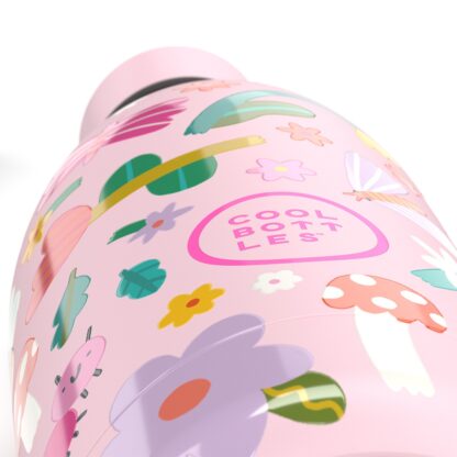 Garrafa térmica 500ml Cool Bottles Kids Bug Life (Rosa) - Image 3