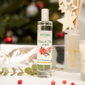 ESELN-179 – Spray aromatizador 75ml Edição Natal: Bagas e Flor de Inverno – Aroma Baies et Fleur D'Hiver: