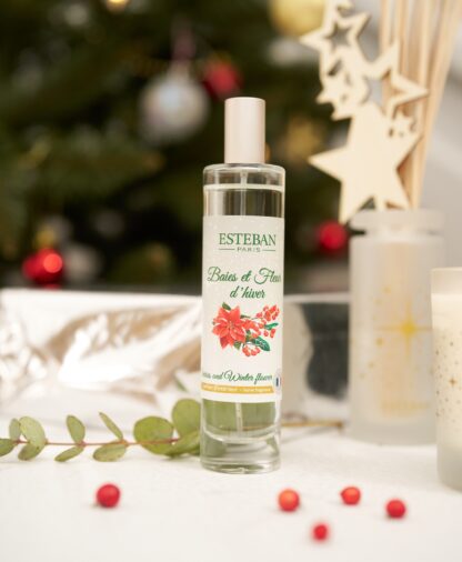 ESELN-179 – Spray aromatizador 75ml Edição Natal: Bagas e Flor de Inverno – Aroma Baies et Fleur D'Hiver: