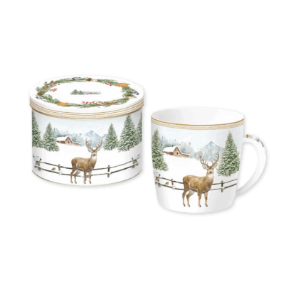 Caneca 350ml + lata White Forest: EasyLife