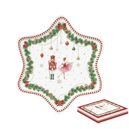 Prato Estrela 22.5cm Magie de Noel: Easylife - Image 2