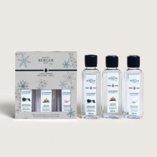 Triopack de Rosalie de Natal 3 X 250ml lâmpada catalítica: Splendeur Vanillee, Tabac Ambré e Petillance Exquise