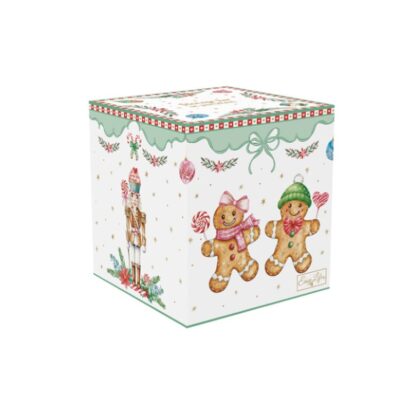 Pote Biscoiteiro 13cm Verde Sweet Christmas: Easylife - Image 2