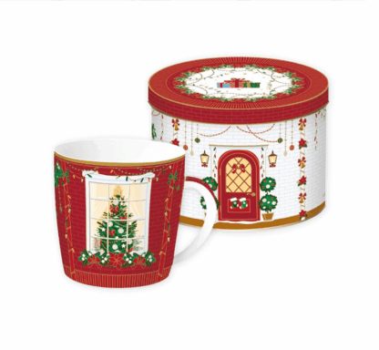 Caneca 350ml + lata Festive Avenue: EasyLife