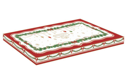 R0944MNOE – Prato sobremesa 19cm Magie de Noel: Easylife LOUÇA MESA NATAL travessa