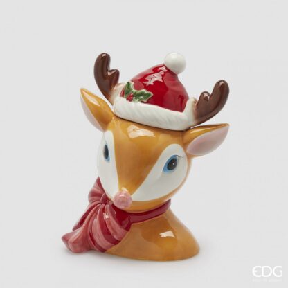 REINDEER BOW CONTAINER H.28 L.23 L.17 C5 Cod. 7800245A937