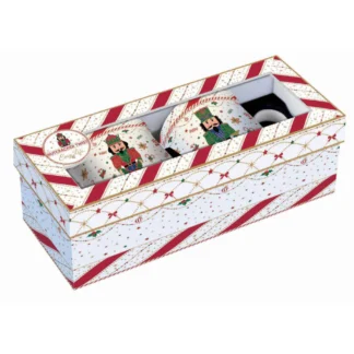 Conjunto 2 Canecas 300ml Nutcracker Swirl: Easylife