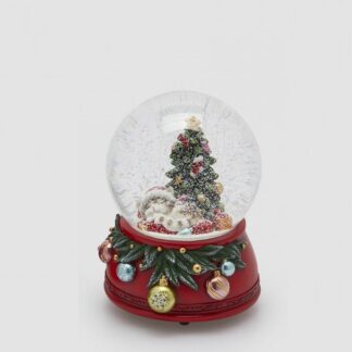 Globo de Neve musical Gatinho a Dormir