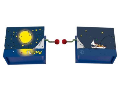Livro realejo Yellow, dos Coldplay