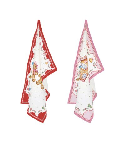 Conjunto 2 Panos Cozinha Sweet Christmas: Easylife - Image 2