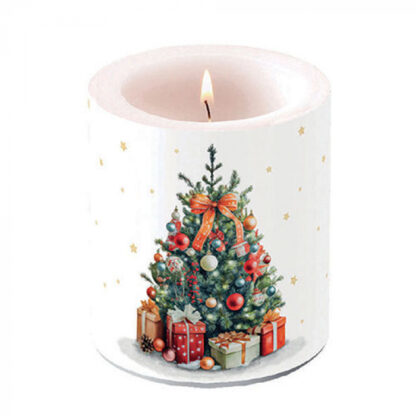 Candle medium Decorated Christmas tree Article number 39319175 vela natal