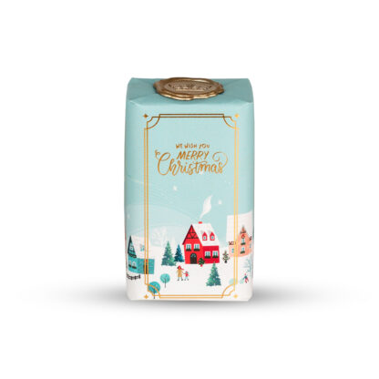 Sabonete Natal Encantado 150gr Azul: Flor de Algodão