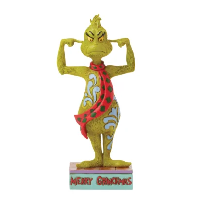 The Grinch Plugging His Ears Figurine 6017067 grinch disney