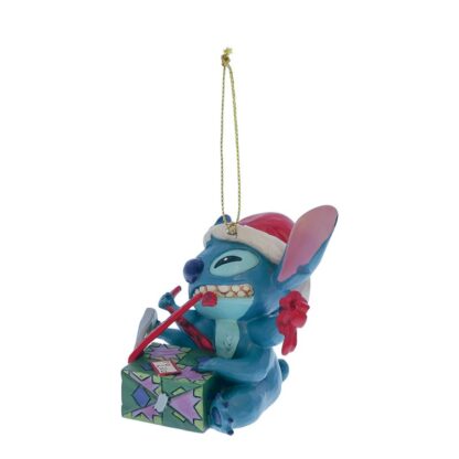 Stitch Unwrapping Christmas Gift Hanging Ornament 6017545