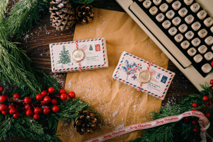 Sabonete Postal de Natal 200gr: Bagas Vermelhas - Image 2