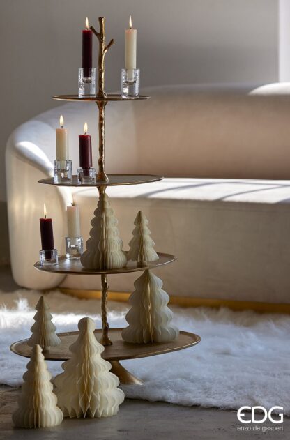 Pack 2 velas grossas para castiçal: COR BURGUNDY - Image 3