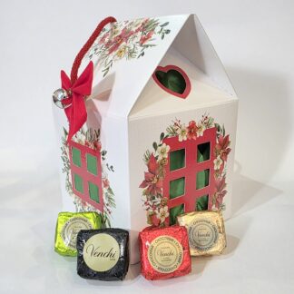 Casinha Branca com Chocolate Chocaviar 160gr: Venchi