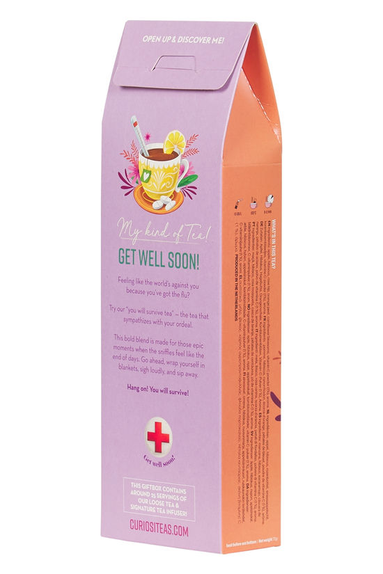 Pacote Chá Get Well Soon + infusor de chá - Image 4