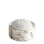 Boîte de feuilles de savon Étoiles blanches pailletées - Parfum Rose