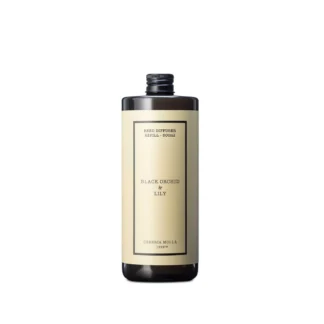 Recarga Mikado 500ml Cereria Mollá: Black Orchid & Lily (Orquídea Negra e Lírio)