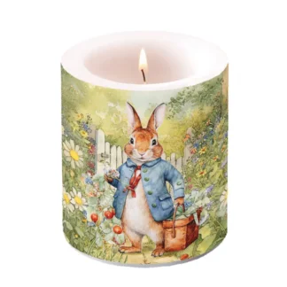 Vela média decorativa: Mister Rabbit