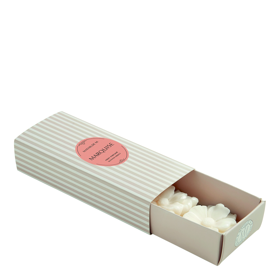 Conjunto 3 ceras perfumadas Flor Grande Marquise: Mathilde M.