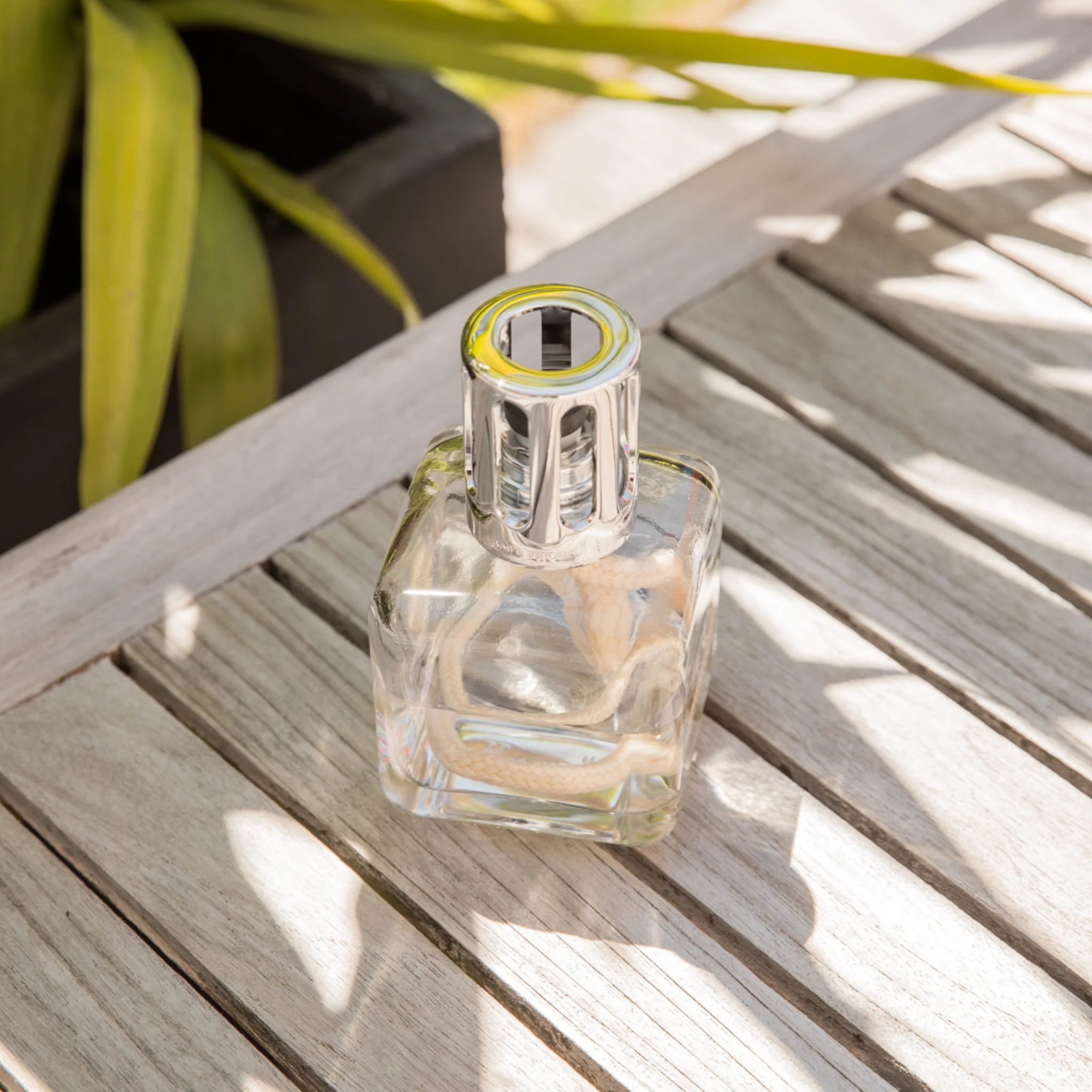 Coffret Lâmpada Catalítica Cubo Transparente + 250ml Neutro - Image 4