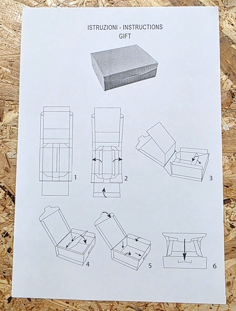 Caixa Cartão 10X10X3.5cm Botânica (divisórias) - Image 4