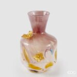 BUTTERFLIES VASE H.31 D.20 C5 Cod. 1100952A500 Variation PINK