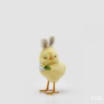 CHICK DECOR WITH EARS H.31 C6 Cod. 8101495A299 Variation YELLOW MIX