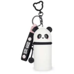 Panda Coin Purse with Key Ring - Mini Kawaii legami