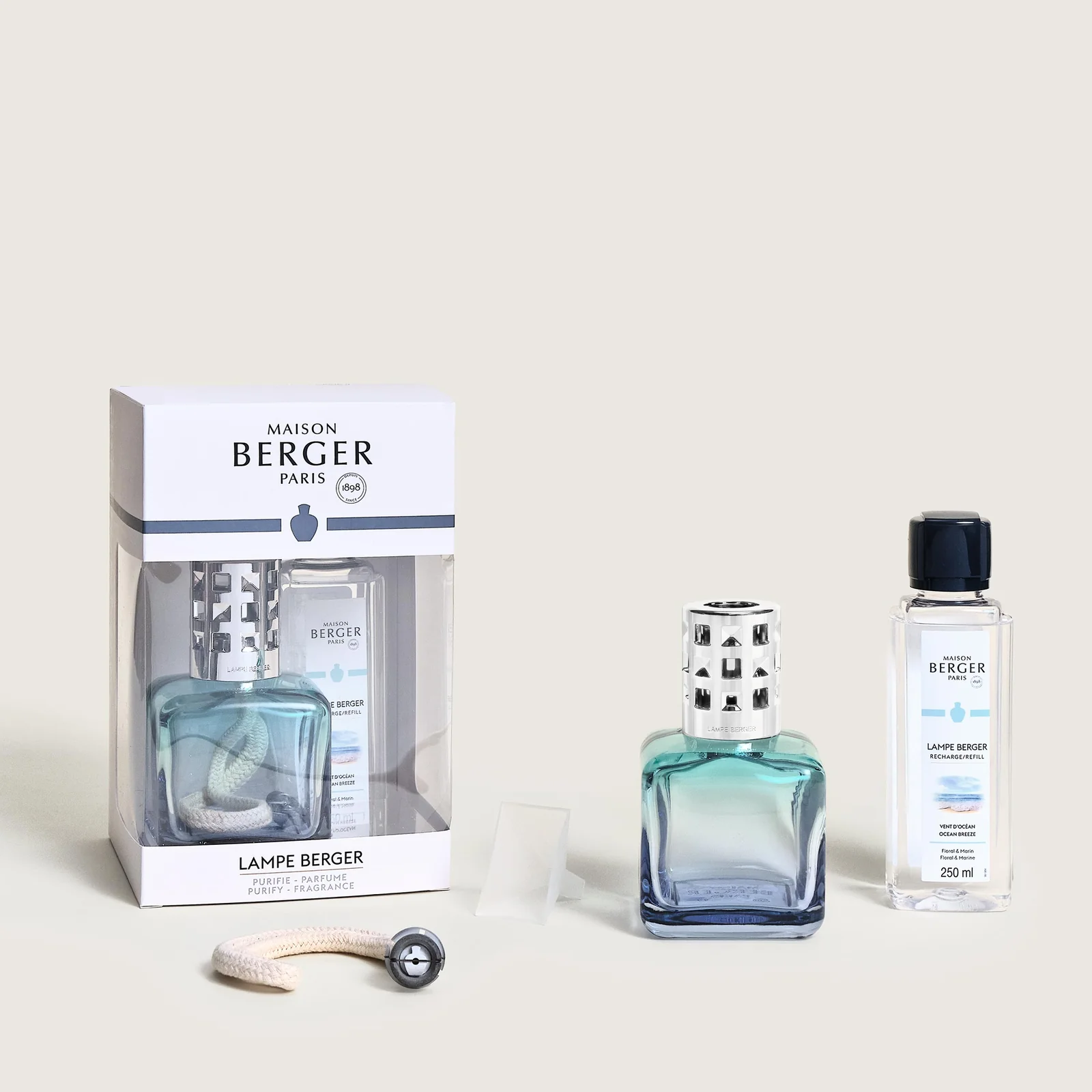 Coffret Lâmpada Catalítica Glaçon Azul + 250ml Vento do Oceano - Image 5