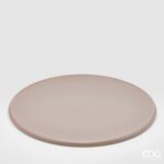 ROUND BASE H0.8 D21.5 Cod. 017955,370 Variation HAZELNUT