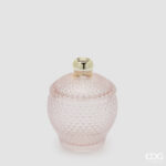 DECORATIVE CONTAINER MICRO SQUARES CONVEX PCS H.14.5 D.10.5 C6 Cod. 8101417A500 Variation PINK
